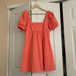 Bridgerton like dress with puff sleeves